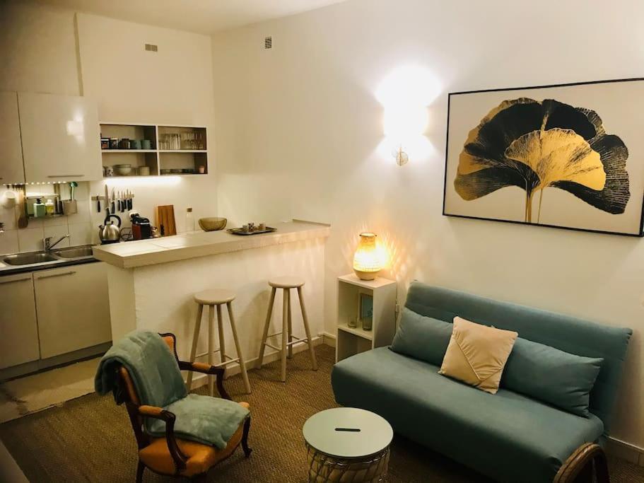 Apartament "Les Joncs" Cosy 2 Pieces Cour Intimiste A 5 Min Des Halles ! Sète Zewnętrze zdjęcie